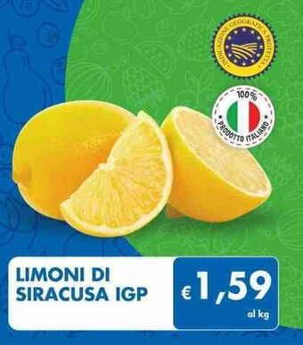 MD Discount Limoni di Siracusa IGP offerta