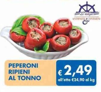 MD Discount Peperoni Ripieni Al Tonno offerta