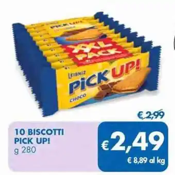 MD Discount Pick Up! 10 Biscotti 280 g offerta