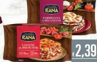 Unes Giovanni Rana - Parmigiana Di Melanzane 300 G(ml) offerta