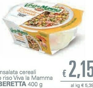 Unes Beretta Insalata Cereali O Riso Viva La Mamma offerta