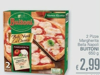 Unes Buitoni 2 Pizze Margherita Bella Napoli offerta