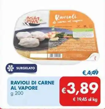 MD Discount Ravioli di Carne Al Vapore 200 g offerta