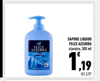 Conad Felce Azzurra Sapone Liquido classico, 300 ml offerta