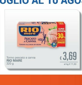 Unes Rio Mare Tonno Pescato A Canna offerta