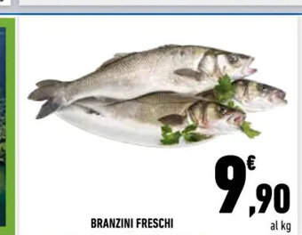 Conad Branzini Freschi offerta