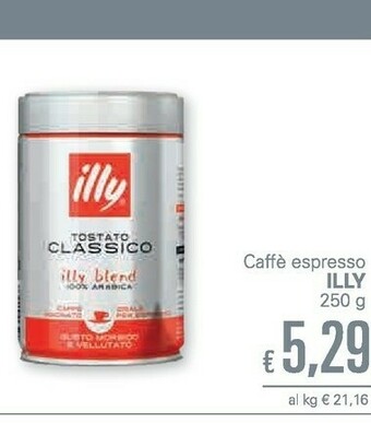 Unes Illy Caffè Espresso 250 G(ml) offerta