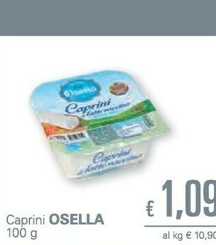 Unes Robiola Osella Caprini offerta