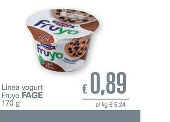 Unes Beretta Fage Linea Yogurt Fruyo offerta