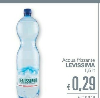 Unes Levissima Frizzante 1500 G(ml) offerta