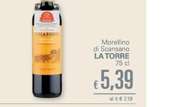 La torre Morellino Di Scansano