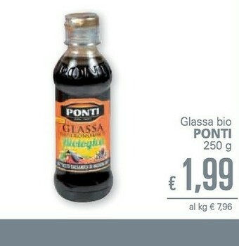 Ponti Glassa Gastronomica All'Aceto Balsamico Di Modena 250 G(ml)