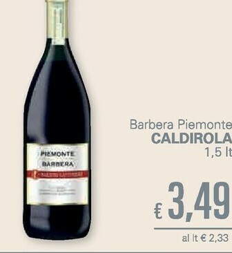 Caldirola Barbera Piemonte