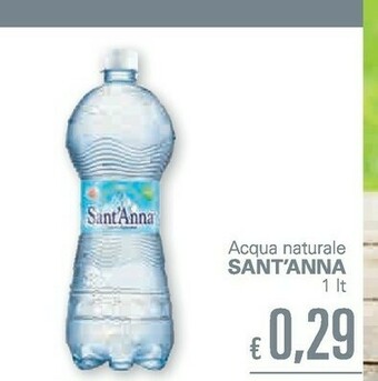 Unes Sant'anna Acqua Minerale Naturale 1000 G(ml) offerta