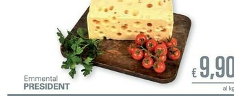 Unes Prèsident Emmental offerta