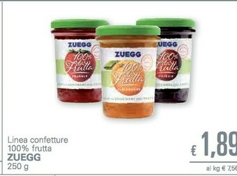 Unes Zuegg Linea Confetture offerta
