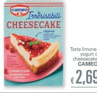 Unes Cameo Torta Limone offerta