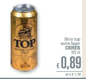 Unes Ceres Birra Top Extra Larger offerta