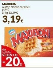 Nestlè Maxibon Waffle Blonde Caramel