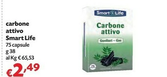 Pam Smart Life Carbone Attivo offerta
