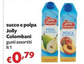 Pam Jolly Colombani - Succo E Polpa Di Pera offerta