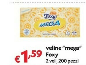 Pam Foxy Veline Mega offerta