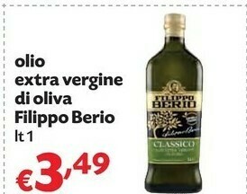 Pam Filippo Berio Olio Extra Vergine Di Oliva offerta