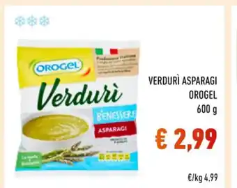 Conad Orogel Verdurì Asparagi 600 g offerta