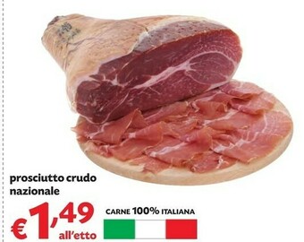 Pam Prosciutto Crudo Nazionale offerta