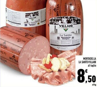 Conad Villani Mortadella La Santo offerta