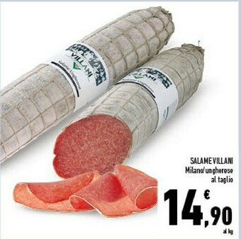 Conad Villani Salame Milano/ Ungherese offerta