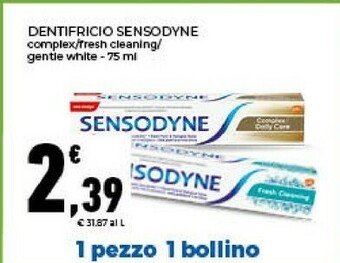 Conad Sensodyne Dentifricio offerta