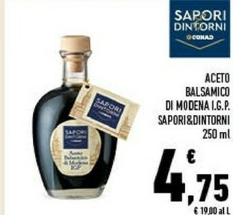 Conad Sapori & Dintorni Aceto Balsamico Di Modena Igp offerta