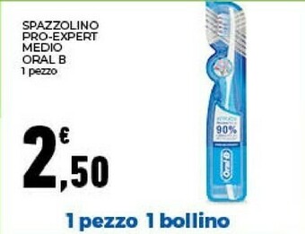 Conad Oral b Spazzolino Pro-expert Medio offerta