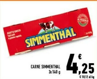 Conad Simmenthal Carne in scatola offerta