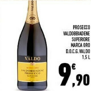 Conad Valdo Prosecco Valdobiadene Superiore Marca Oro Docg offerta