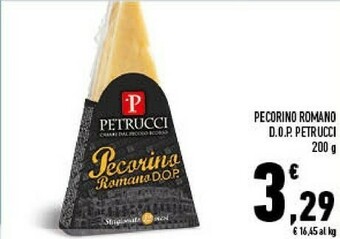 Conad Petrucci Pecorino offerta