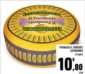 Conad Leerdammer Formaggio Il Fondente offerta