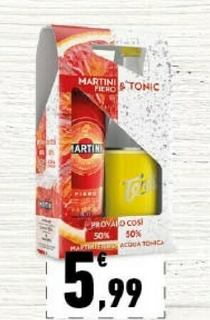 Conad Martini Aperitivo offerta