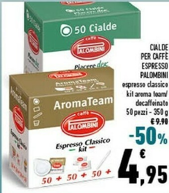 Conad Palombini Cialde caffè offerta