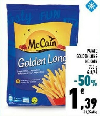 Conad Mccain Golden Long 750 G(ml) offerta