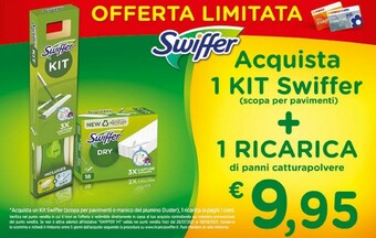 Conad Swiffer Scopa Per Pavimenti offerta