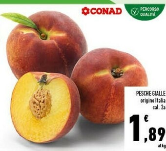 Conad Pesche Gialle offerta