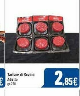 Tartare Di Bovino Adulto 210g