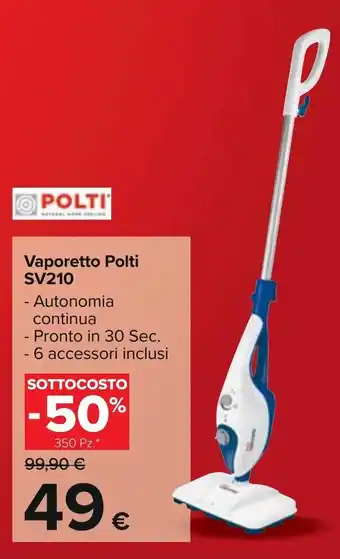 Carrefour Polti SV210 Vaporetto offerta