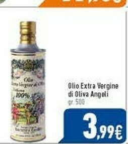C+C Italmarket Olio Extra Vergine Di Oliva Angeli offerta