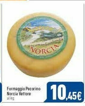 C+C Italmarket Norcia Vettore Formaggio Pecorino offerta