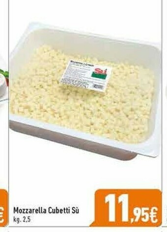 C+C Italmarket Su Mozzarella Cubetti offerta