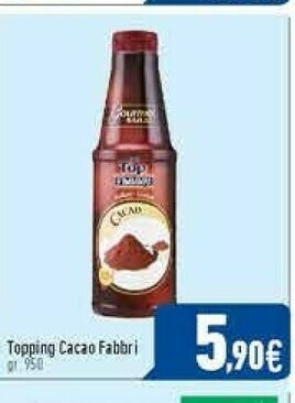 C+C Italmarket Fabbri Topping Cacao 950 Gr offerta