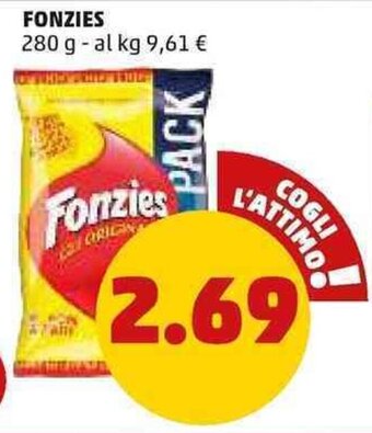 PENNY Fonzies 280 g offerta